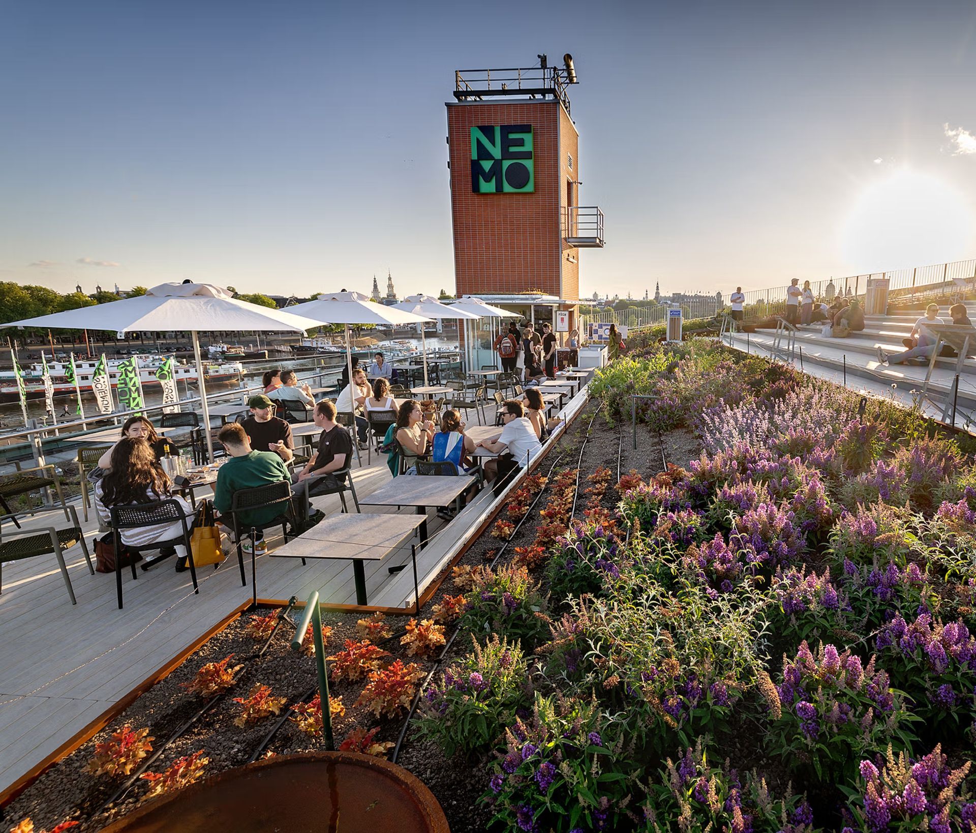 NEMO Science Museum Rooftop Amsterdam: The City's Best Free View from Above