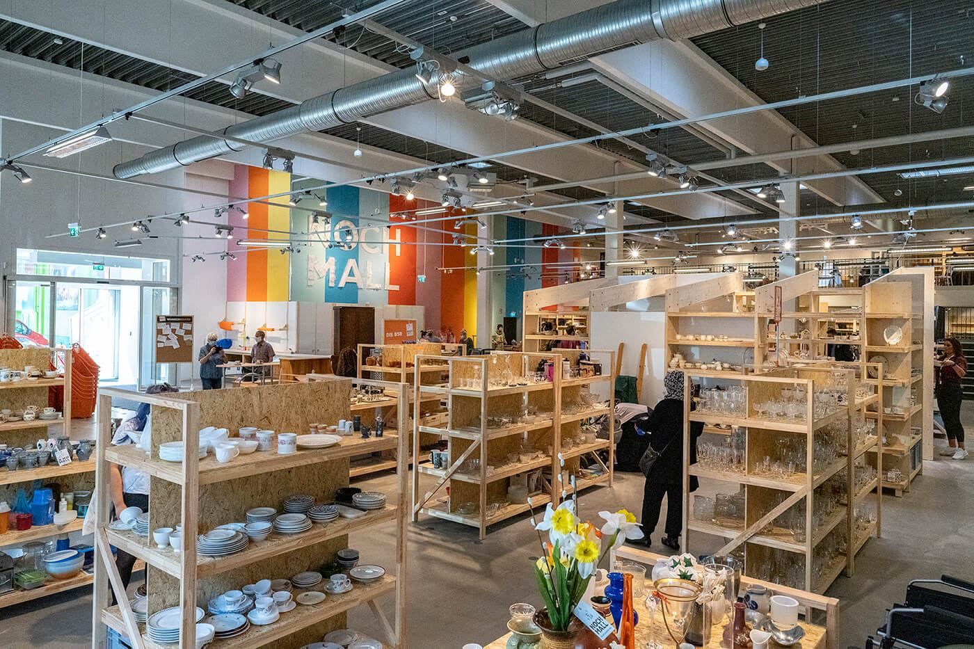 NochMall in Berlin: Europe’s Largest Reuse Department Store